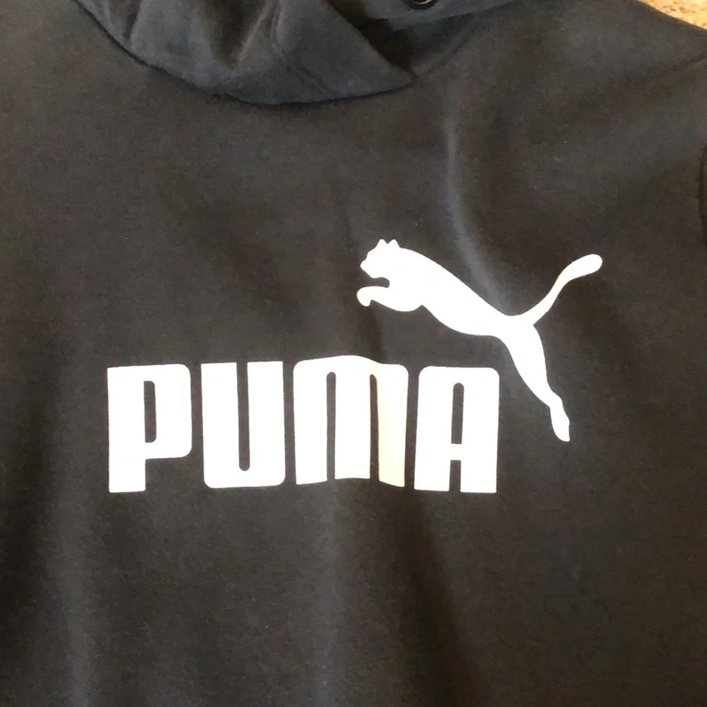 Black Puma Hoodie - Picture 3 of 6